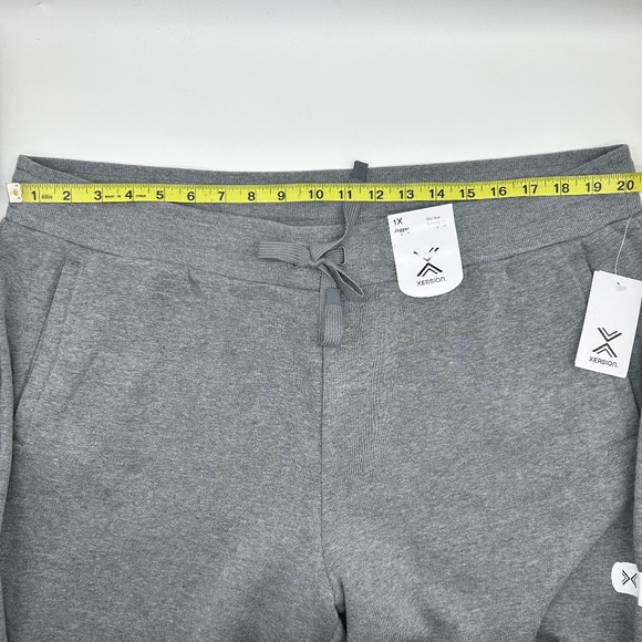 Xersion Women's Plus Size Gray Mid Rise Jogger Pant Size 1X - Picture 6 of 7